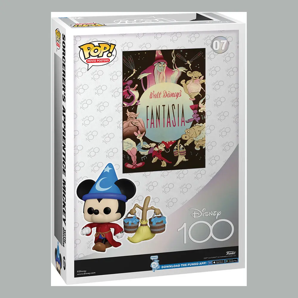 Disney POP! Filmski plakat & Figurica Fantasia 9 cm fotografija izdelka