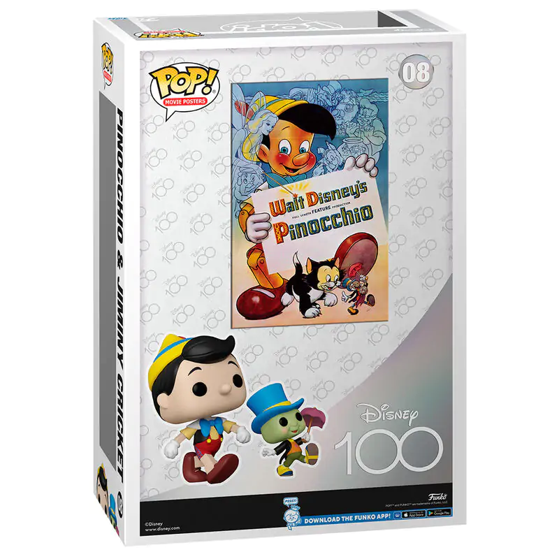 Disney POP! Filmski plakat & Figura Pinocchio 9 cm fotografija izdelka