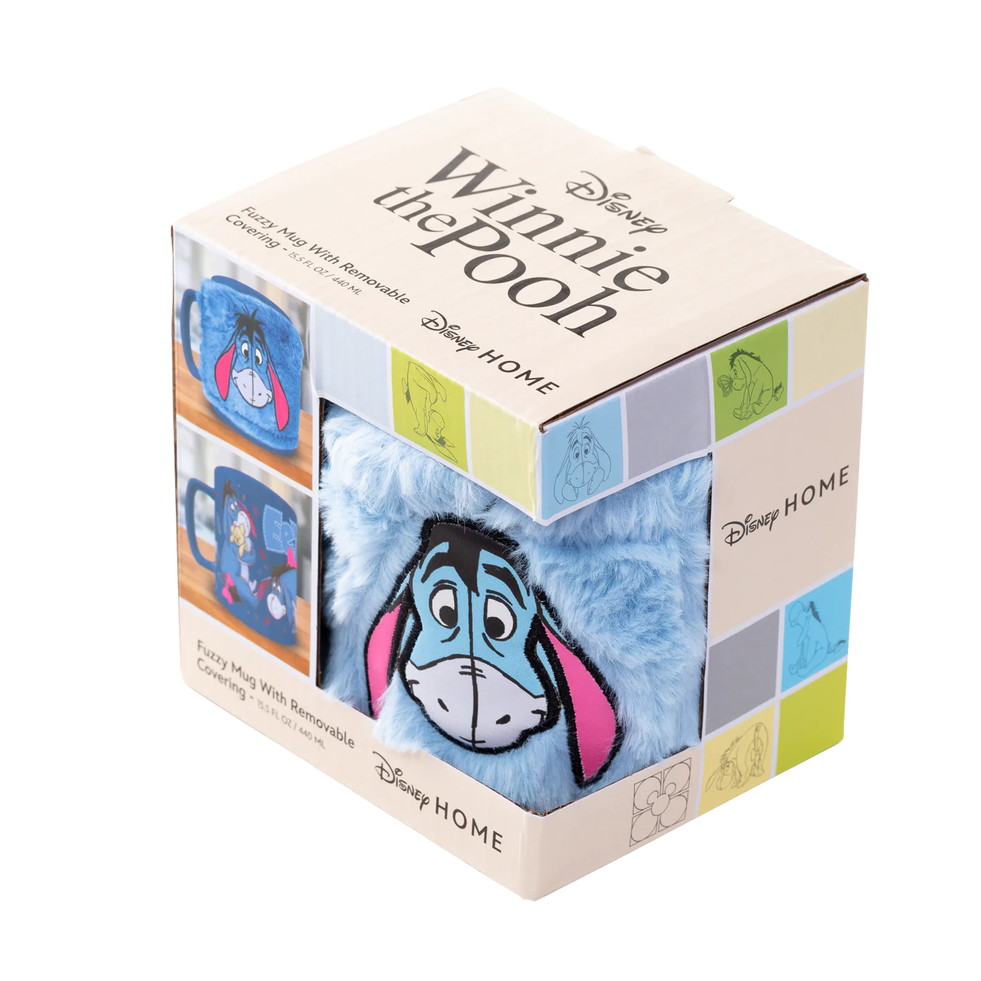 Disney Fuzzy skodelica Winnie the Puuh Eeyore fotografija izdelka