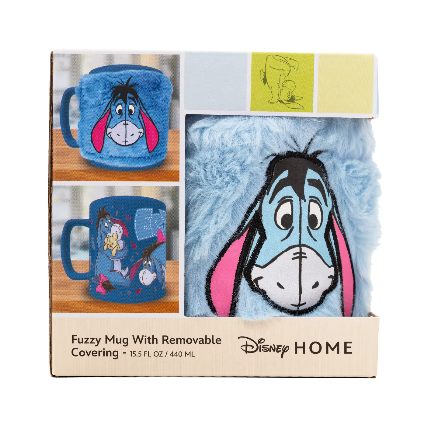 Disney Fuzzy skodelica Winnie the Puuh Eeyore fotografija izdelka