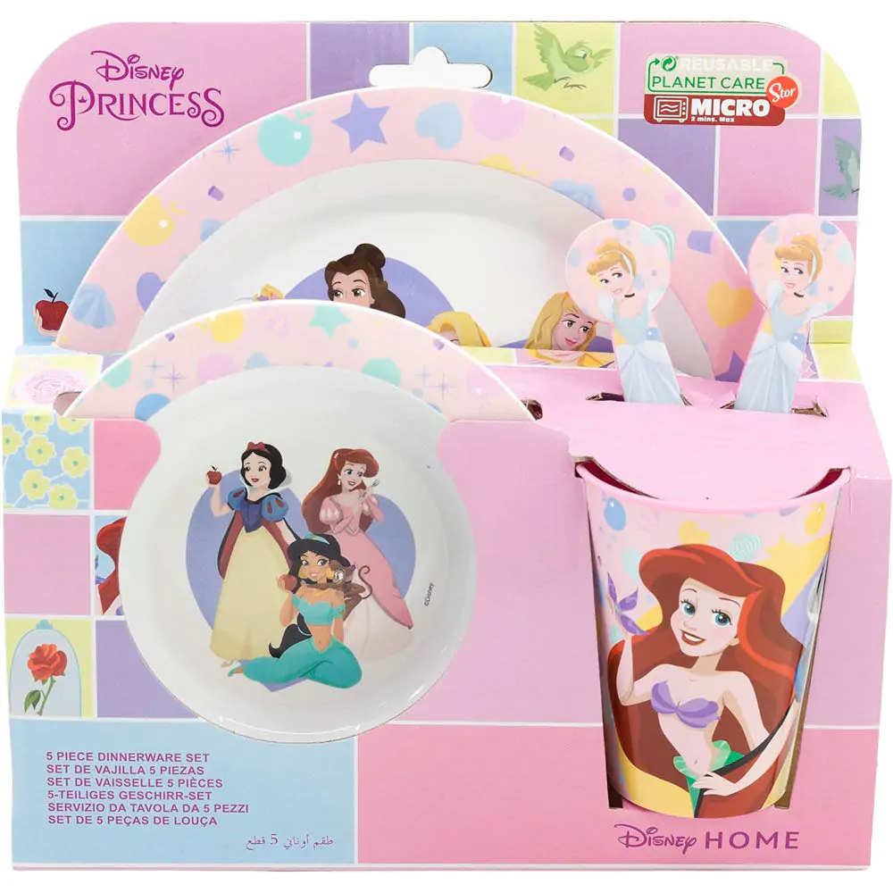 Disney Princess 5-delni set posode fotografija izdelka