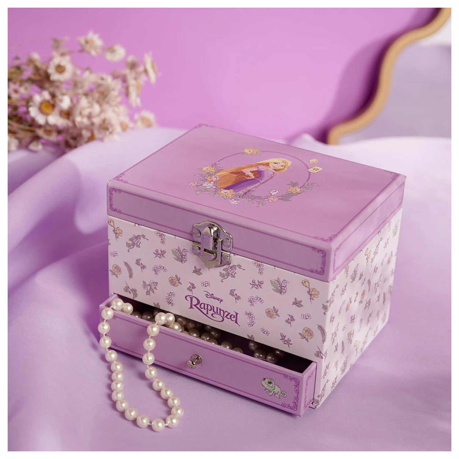 Disney Princess Rapunzel Glasbena škatlica za nakit fotografija izdelka
