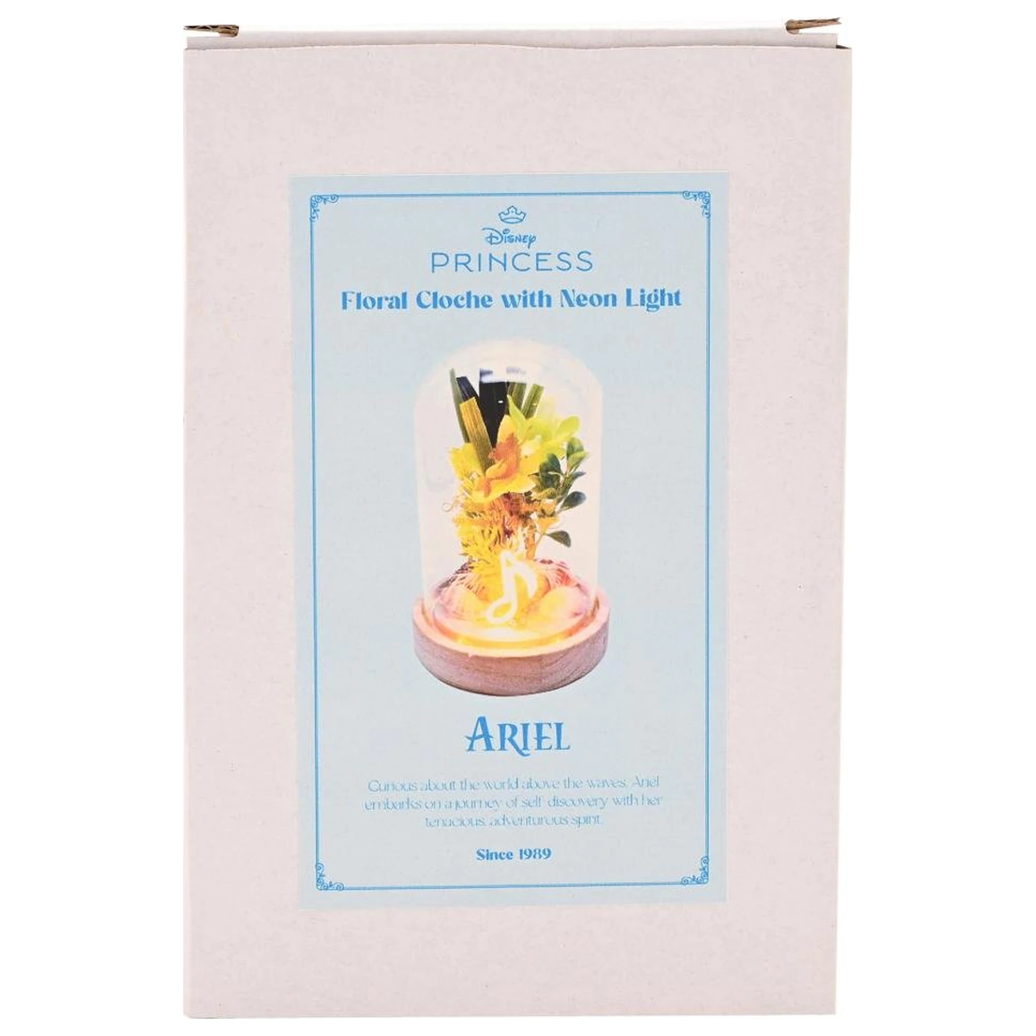 DISNEY PRINCESS Ariel cvetlična Cloche z neonsko lučjo fotografija izdelka
