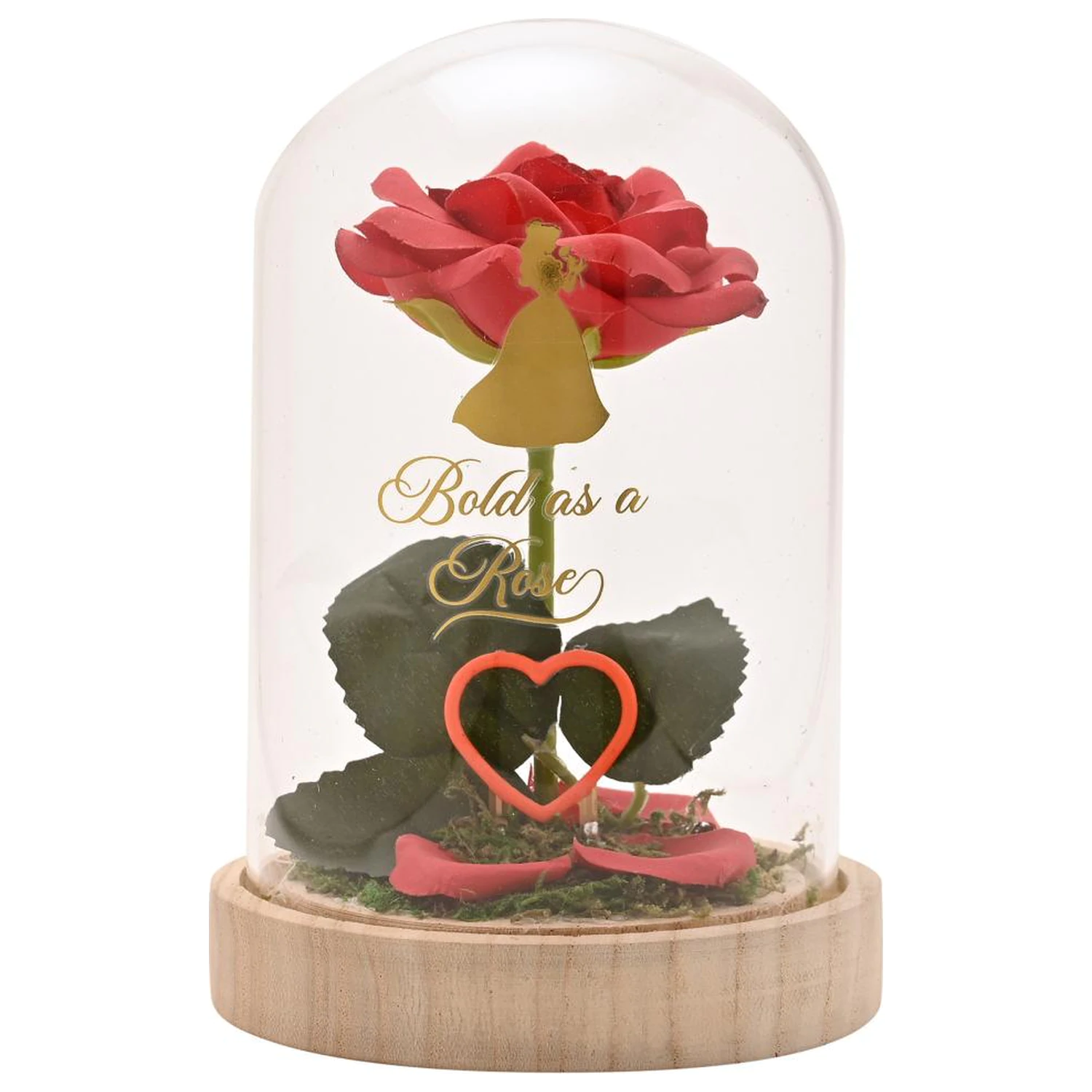 Disney Princess Belle Cvetlična Klapotka z Neon Lučko fotografija izdelka