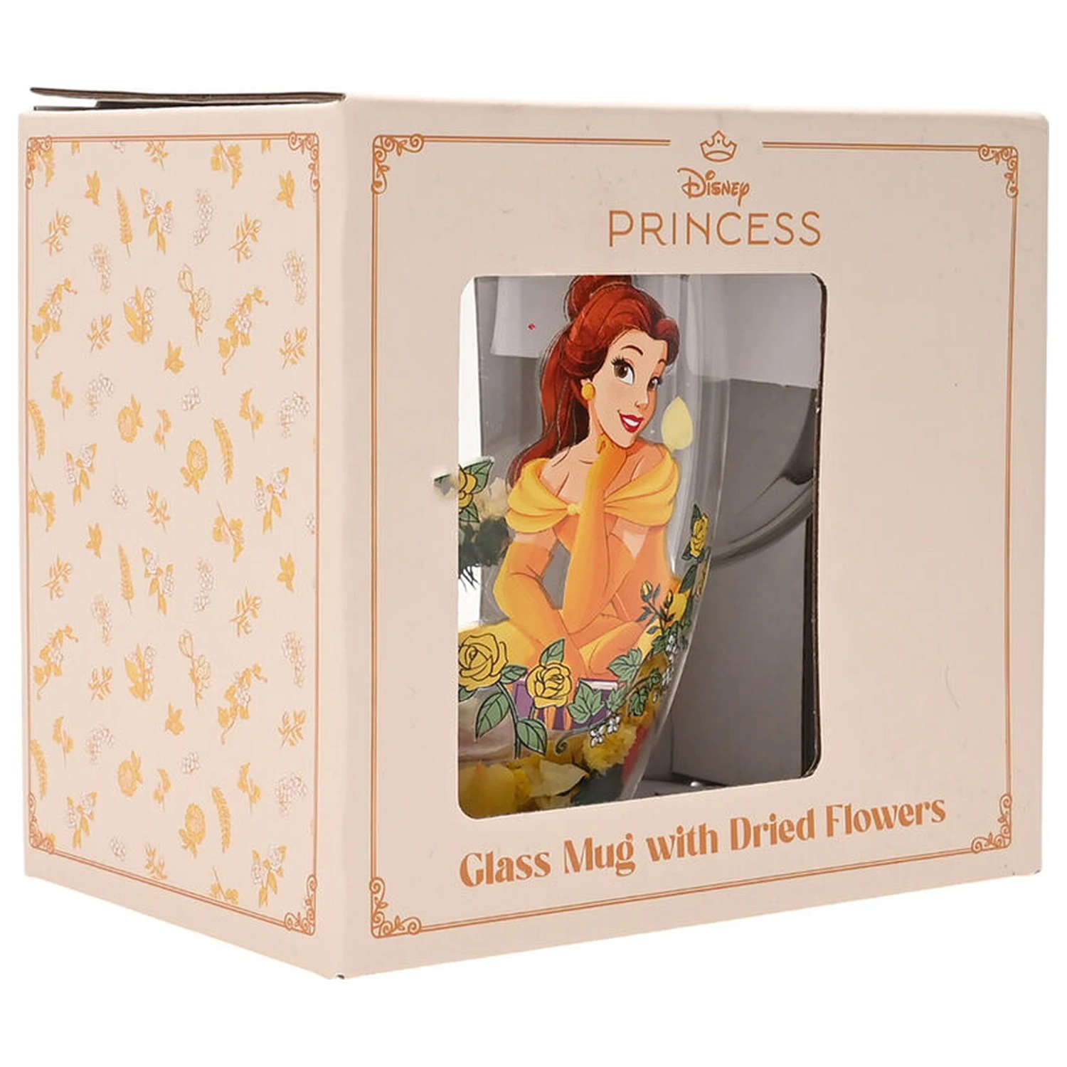 Disney Princess Belle Kozarec s suhim cvetjem 300 ml fotografija izdelka