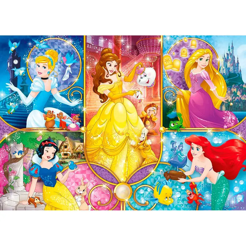 Disney Princess Brilliant sestavljanka 104 kosi fotografija izdelka