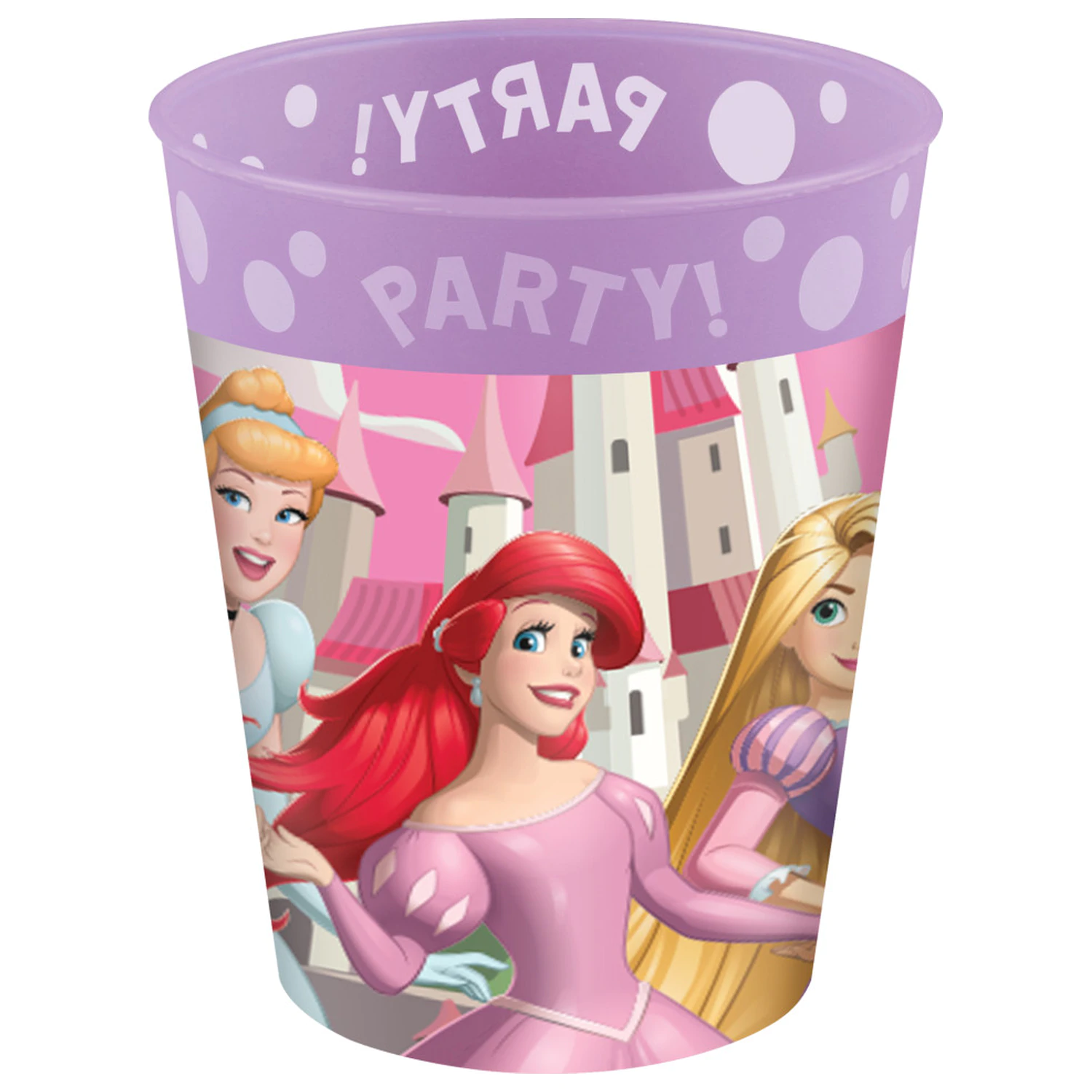 Disney Princesses Create Your World mikro premium plastični komplet skodelic 4x 250 ml fotografija izdelka