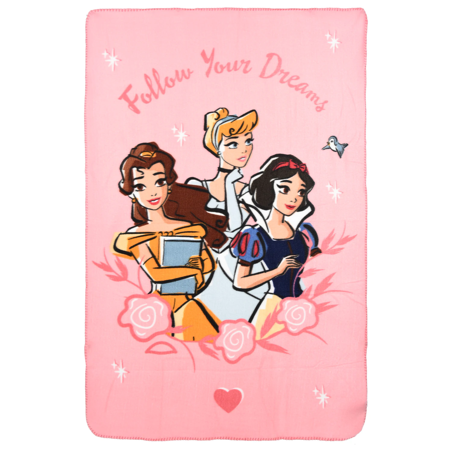 Disney Princesses Follow Your Dreams odeja iz flisa fotografija izdelka