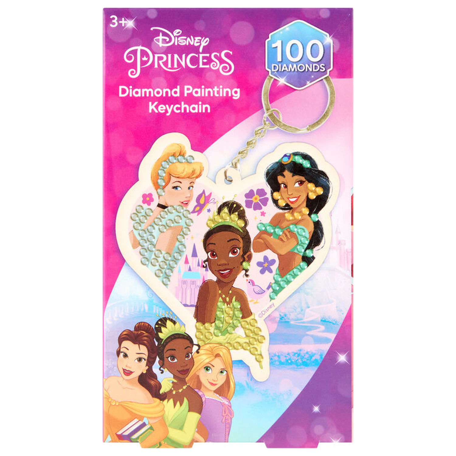 Set za izdelavo Disney Princess diamantnih obeskov za ključe fotografija izdelka