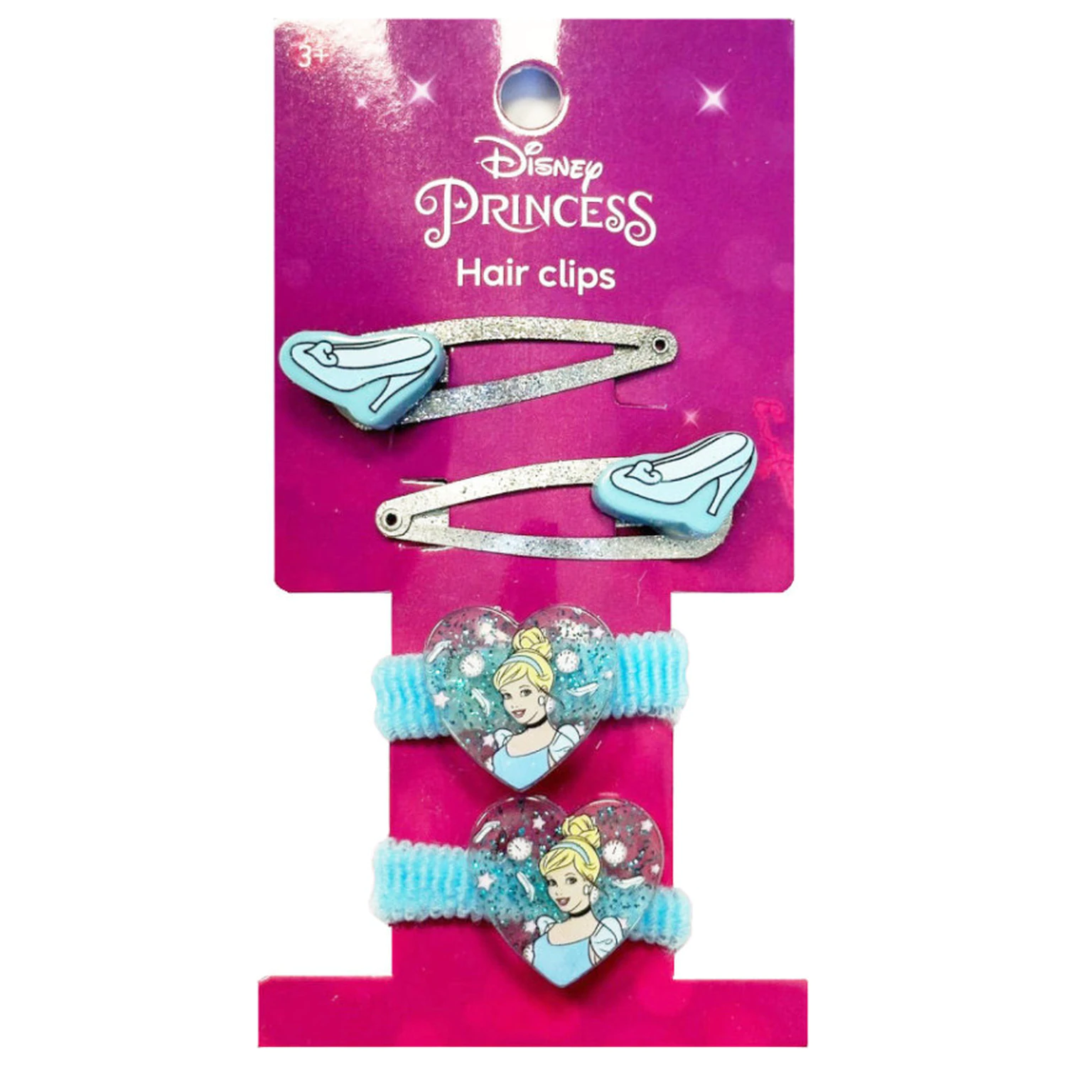 Disney Princesses, Cinderella Glam lasna sponka in set elastik s 6 kosi fotografija izdelka