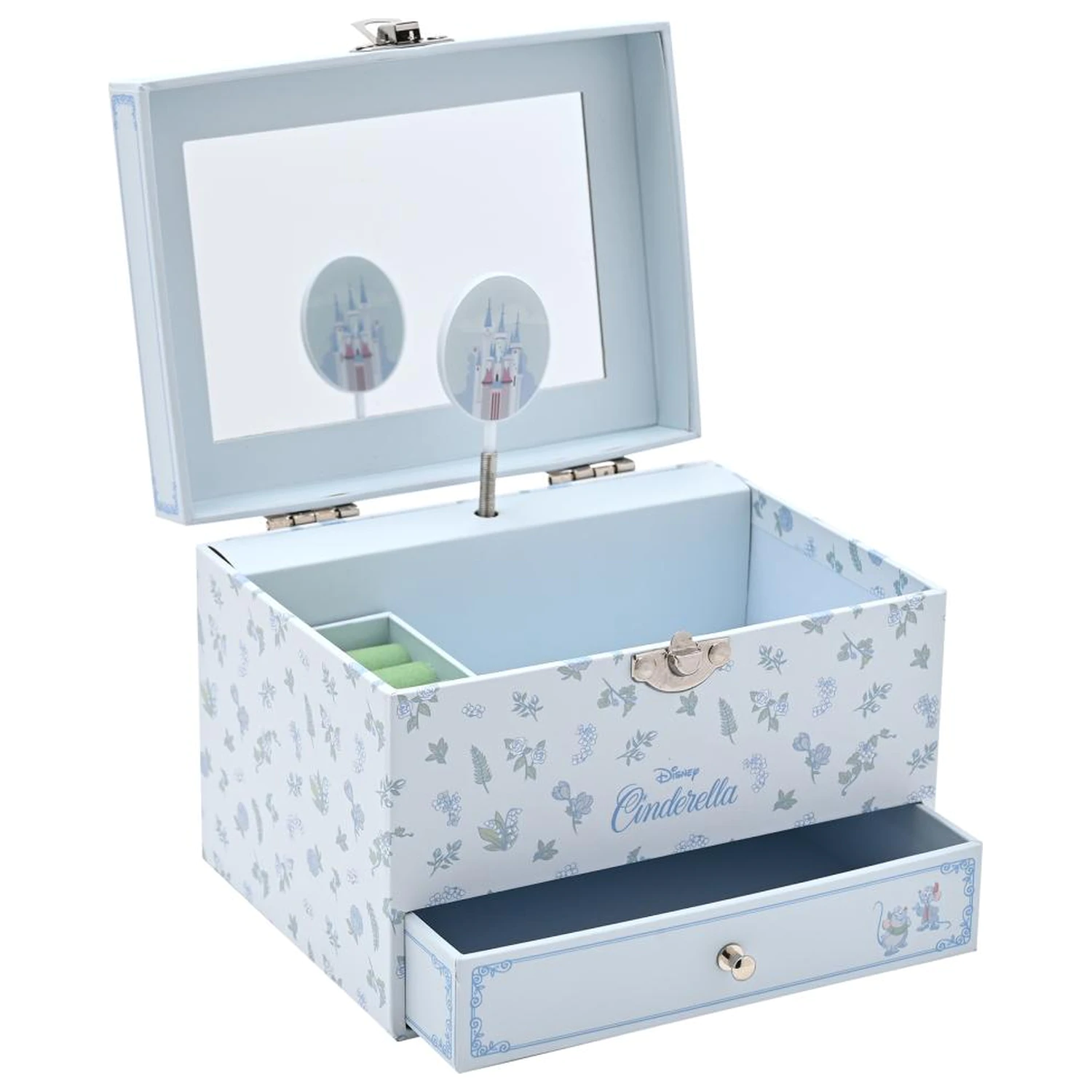 Disney Princess Cinderella glasbena škatlica za nakit fotografija izdelka