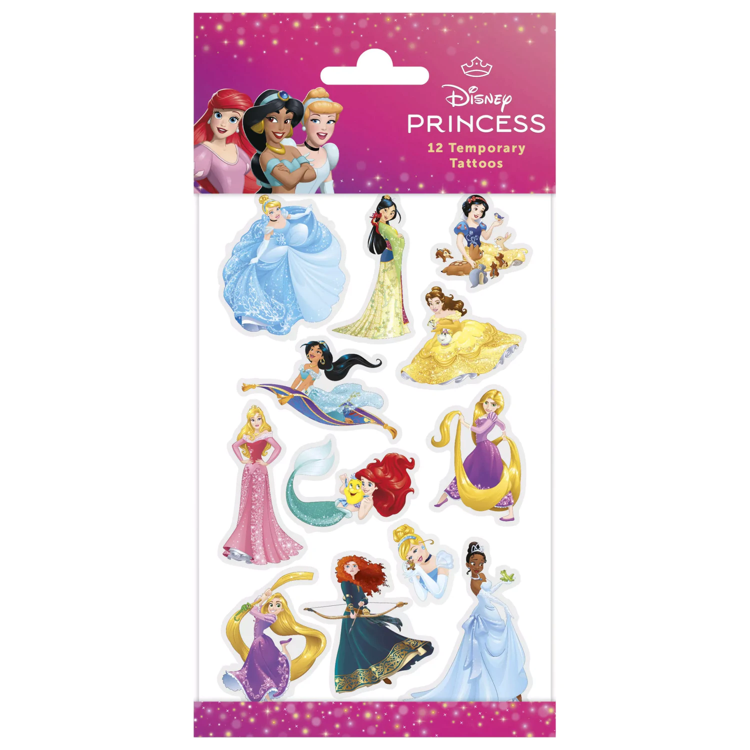Disney Princesses čarobni Tatuje 12-kosov fotografija izdelka