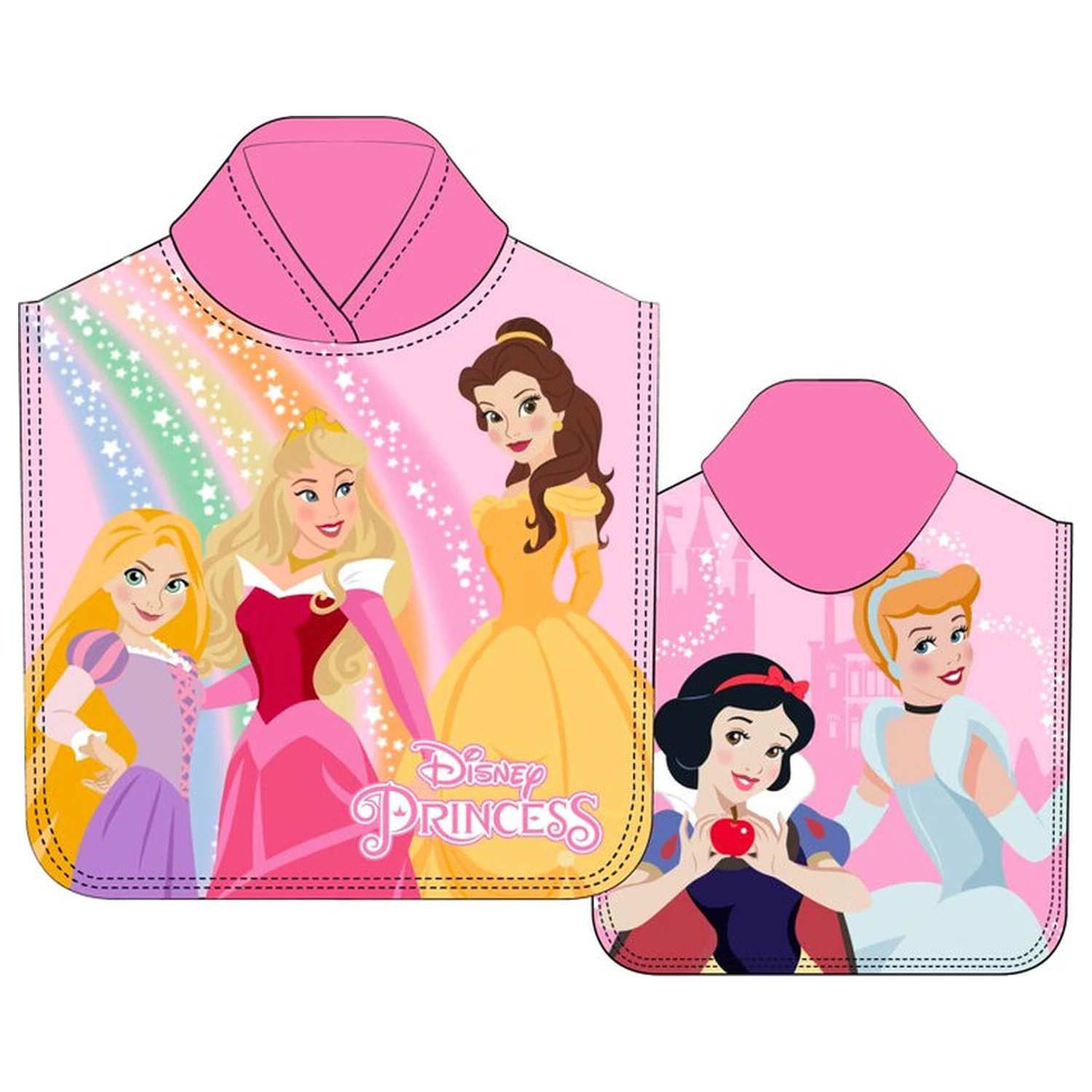 Disney Princess pončo brisača iz mikrovlaken fotografija izdelka