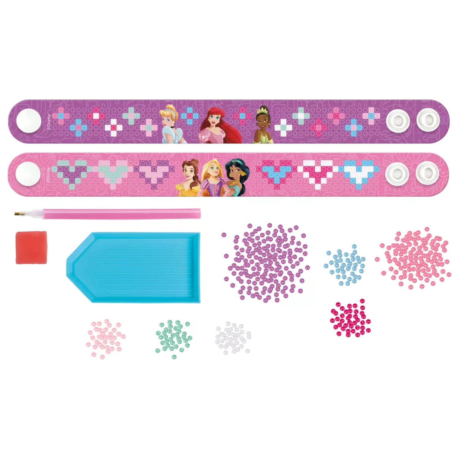 Disney Princess Moxy Diamond Dot Set zapestnic 2-delni fotografija izdelka