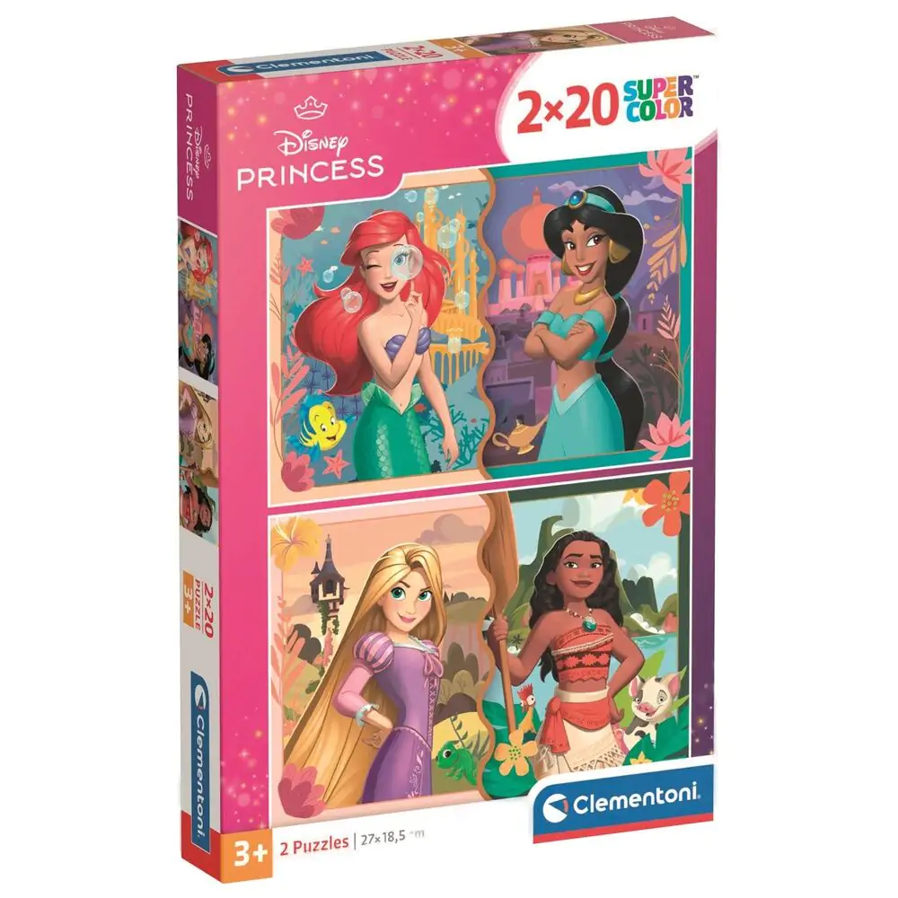 Disney Princess sestavljanka 2x20 kosov fotografija izdelka