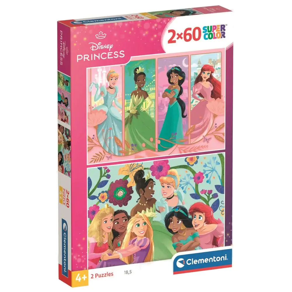 Disney Princess sestavljanka 2x60 kosov fotografija izdelka