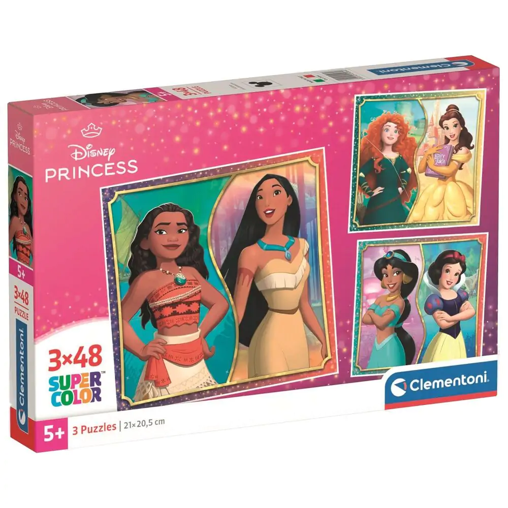 Disney Princess sestavljanka 3x48 kosov fotografija izdelka