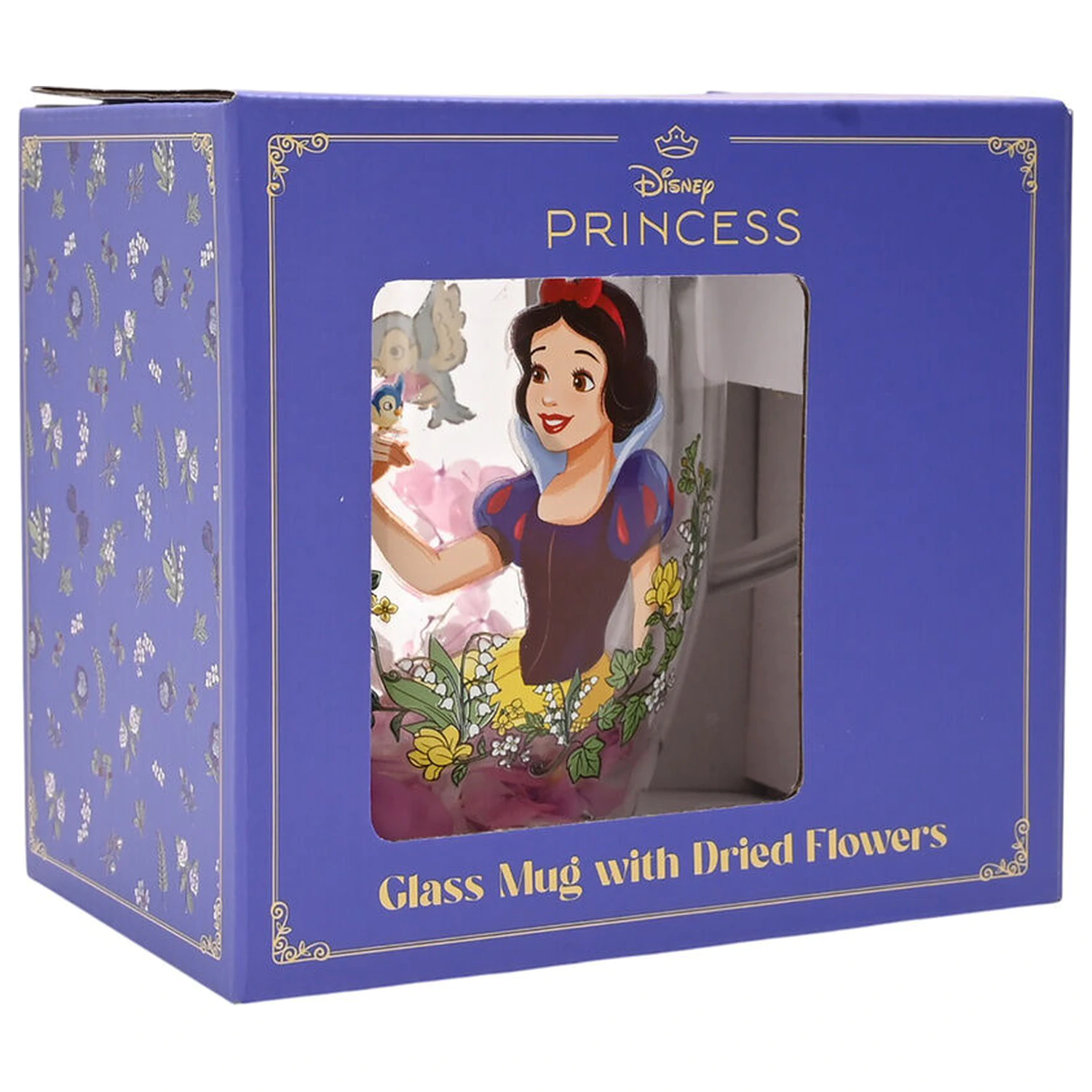 DISNEY PRINCESS Snow White kozarec s suhim cvetjem 300ml fotografija izdelka