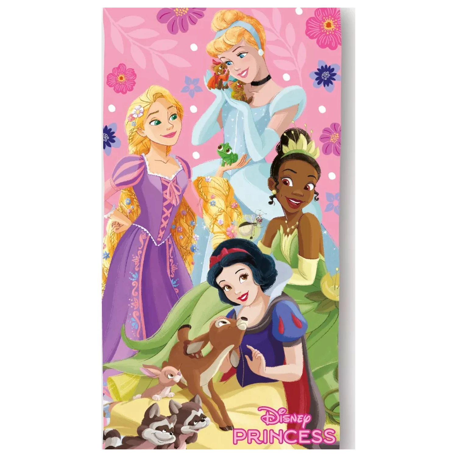 Disney Princess Sparkle Kingdom Brisača 70x140cm fotografija izdelka