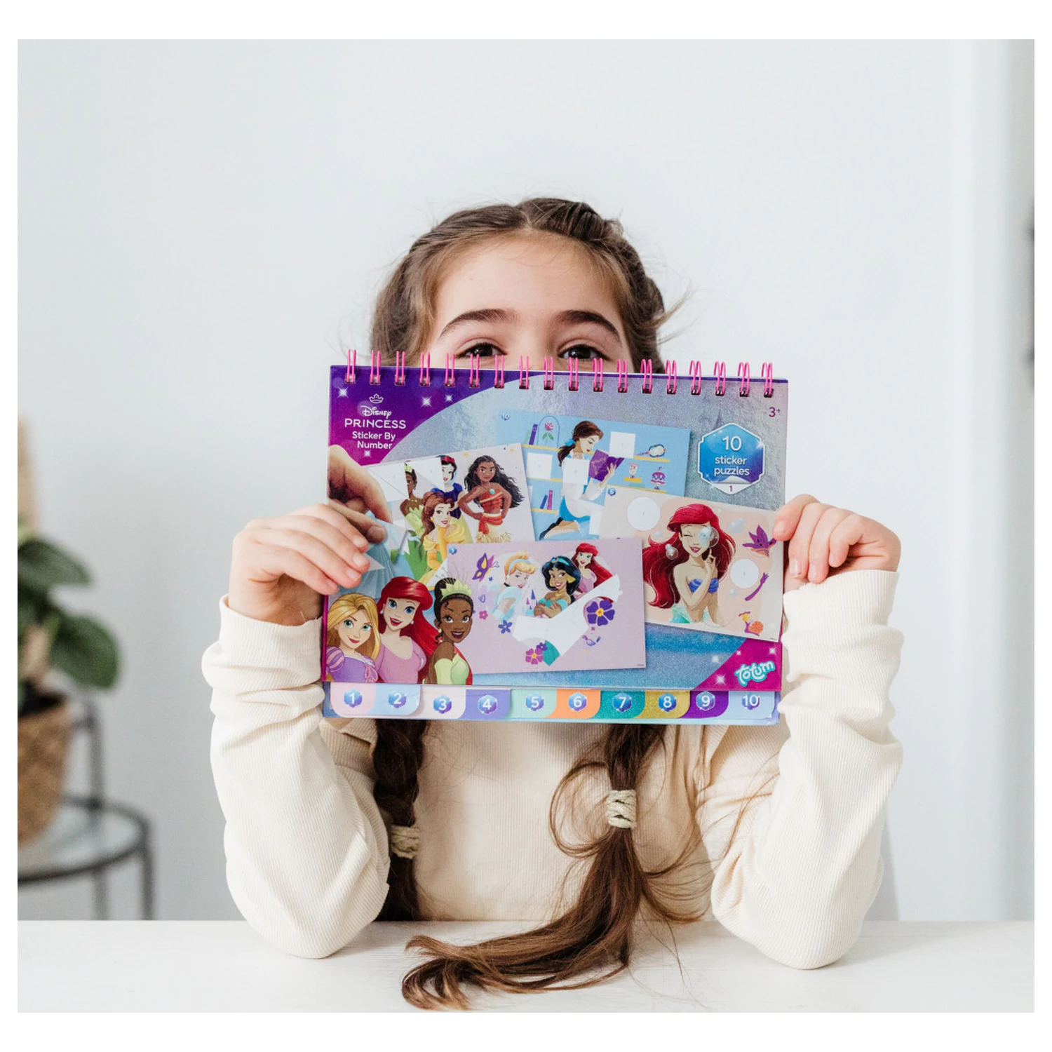 Disney Princess Story sestavljanka, nalepka in set za barvanje fotografija izdelka