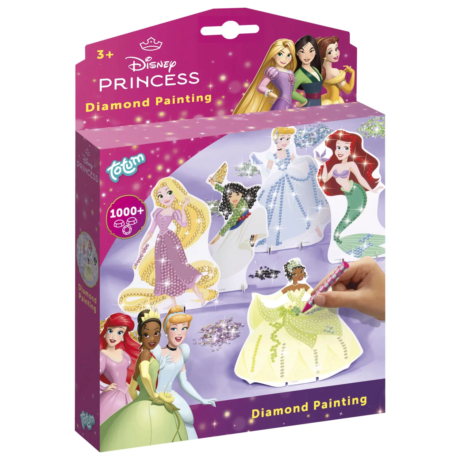 Disney Princess Totum komplet za diamantno slikanje 5-delni fotografija izdelka