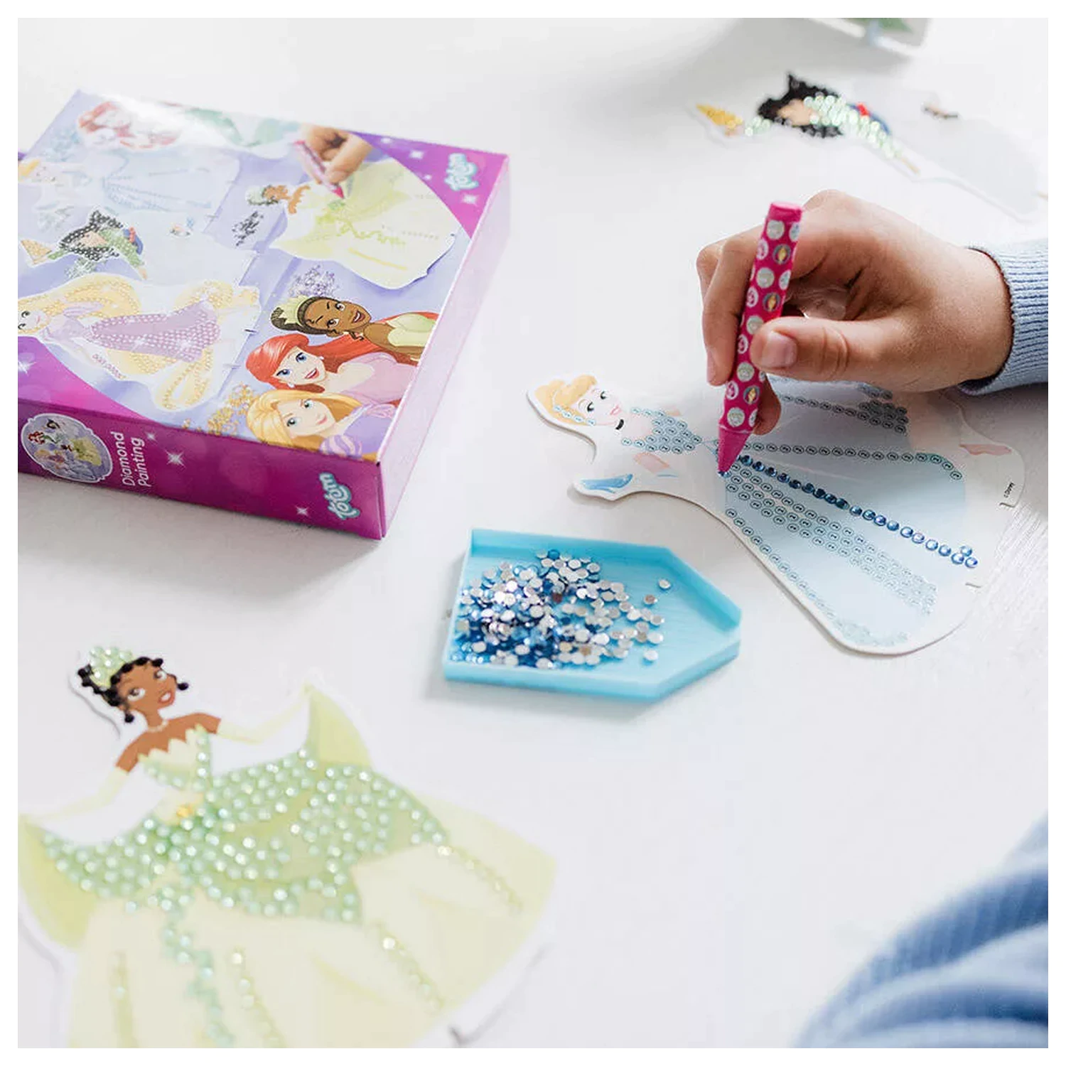 Disney Princess Totum komplet za diamantno slikanje 5-delni fotografija izdelka