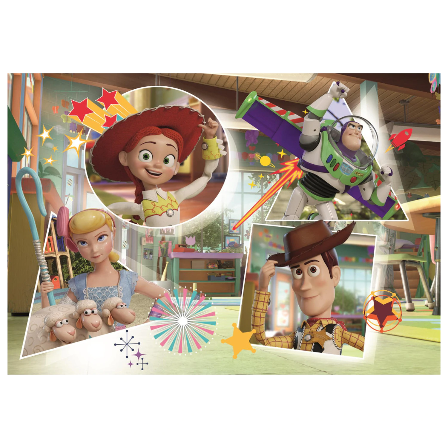 Disney Toy Story Crew sestavljanka s 104 kosi fotografija izdelka