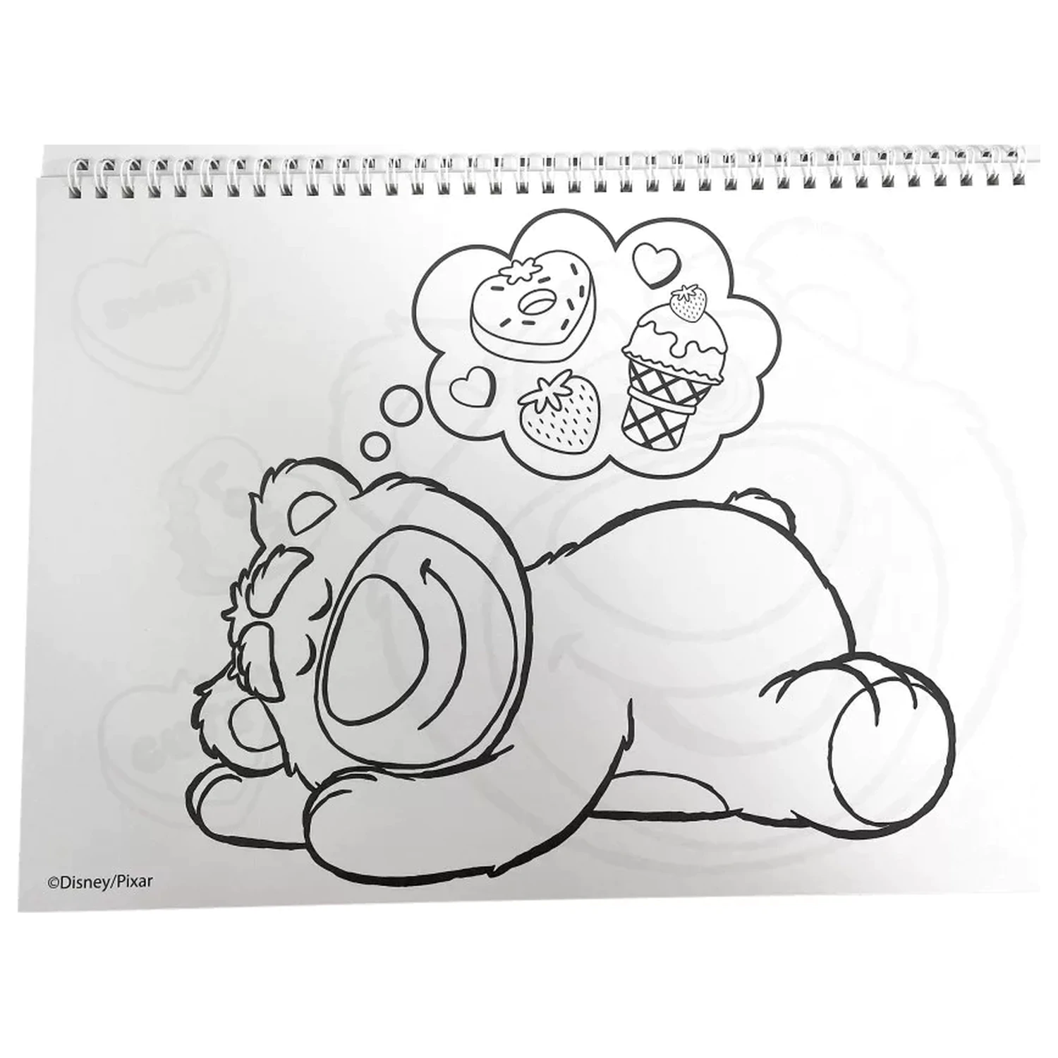 Disney Toy Story Lotso A4 spiralni skicirni blok s 40 listi in nalepkami fotografija izdelka