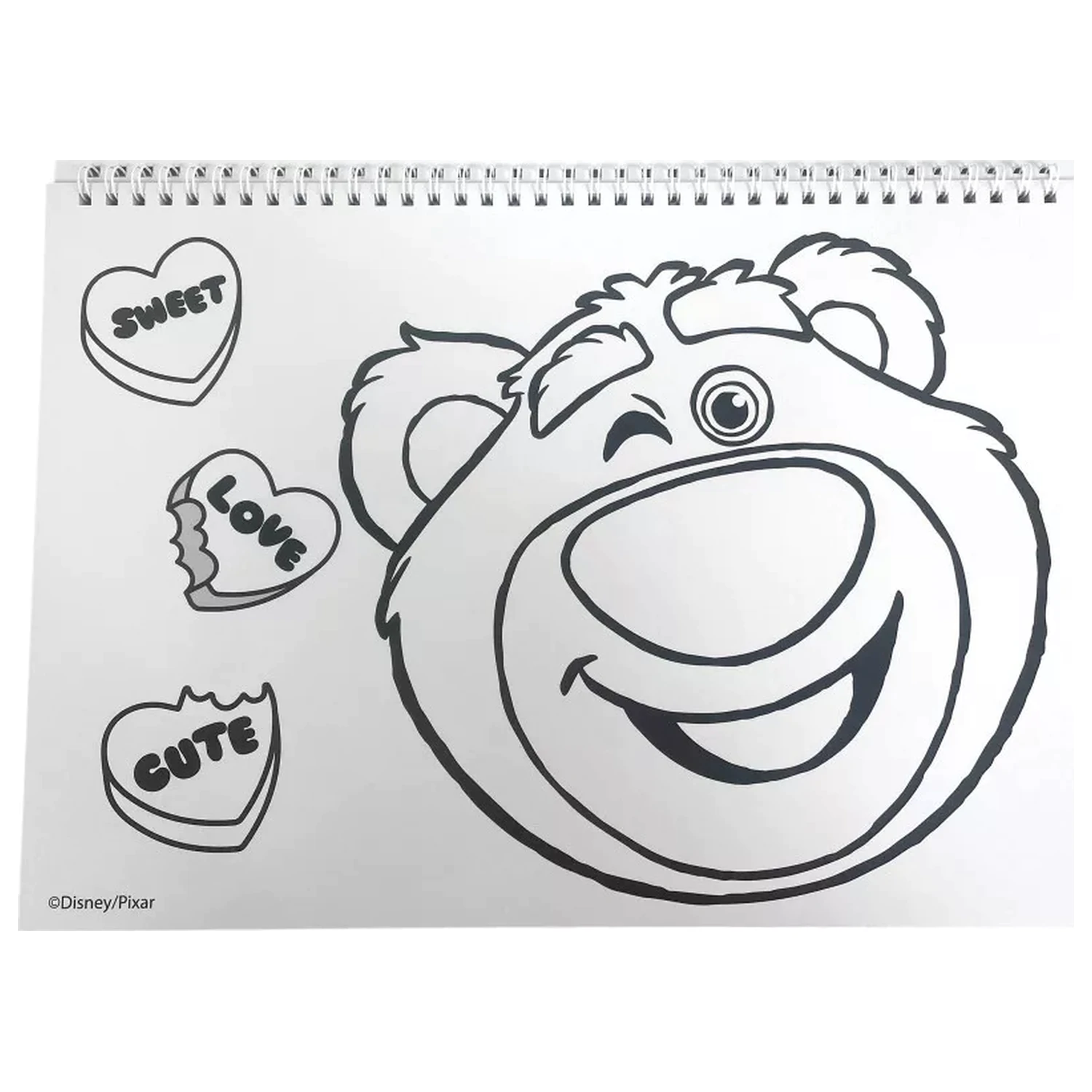 Disney Toy Story Lotso A4 spiralni skicirni blok s 40 listi in nalepkami fotografija izdelka