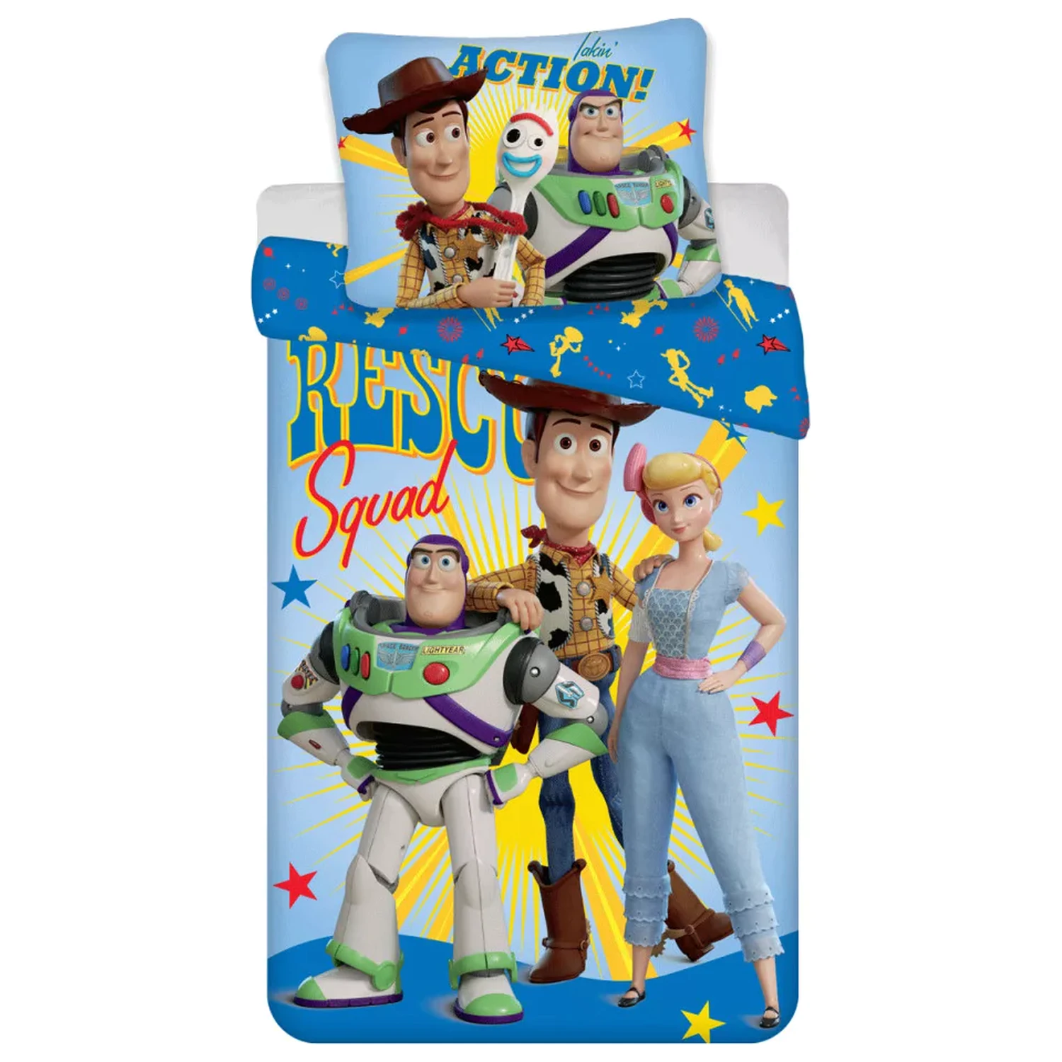 Disney Toy Story Rescue Squad prevleka za odejo fotografija izdelka