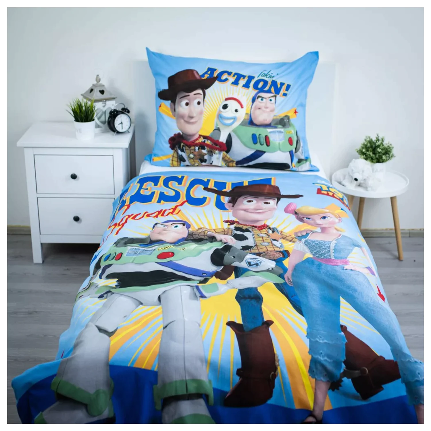 Disney Toy Story Rescue Squad prevleka za odejo fotografija izdelka