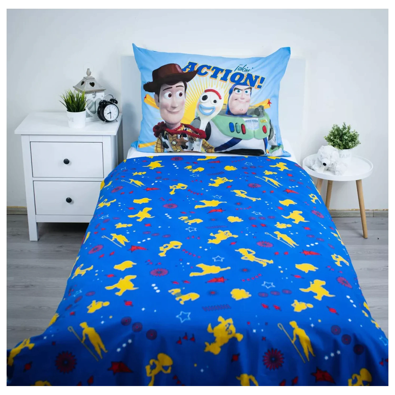 Disney Toy Story Rescue Squad prevleka za odejo fotografija izdelka