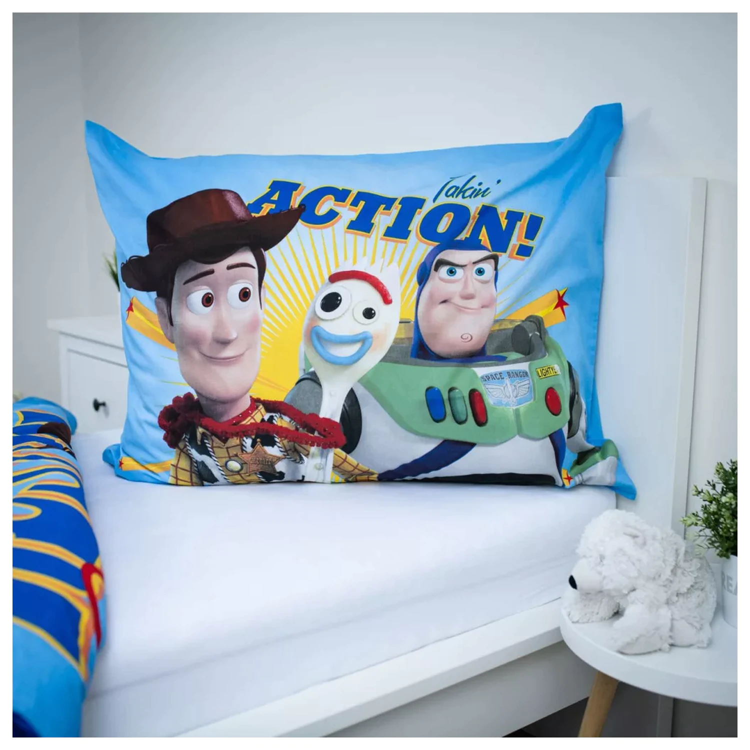 Disney Toy Story Rescue Squad prevleka za odejo fotografija izdelka