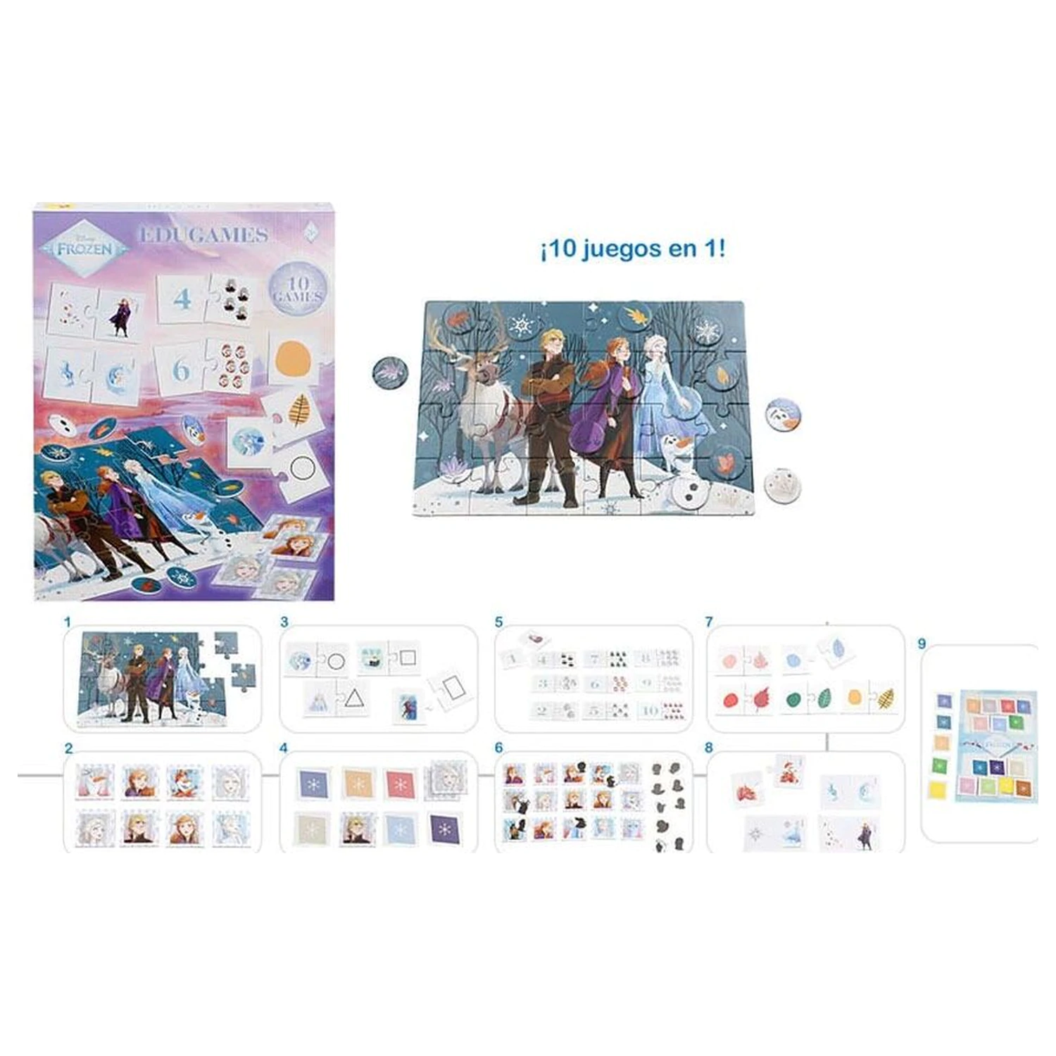 Disney Frozen 10 v 1 igra fotografija izdelka
