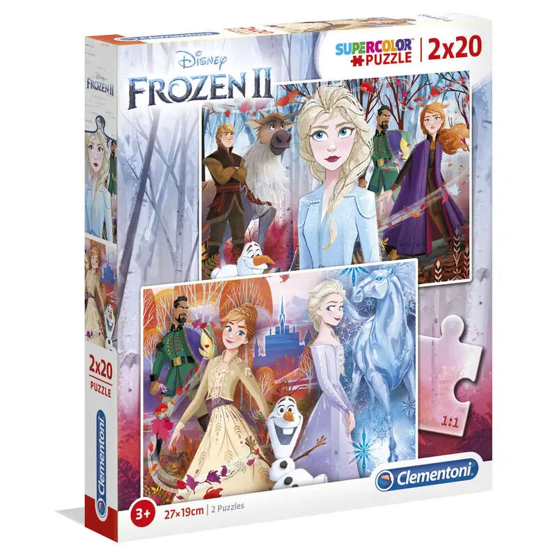 Disney Frozen 2 Maxi puzzle 2x20 kosov fotografija izdelka