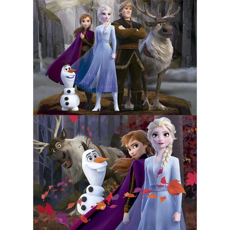 Disney Frozen 2 sestavljanka 2x100 kosov fotografija izdelka