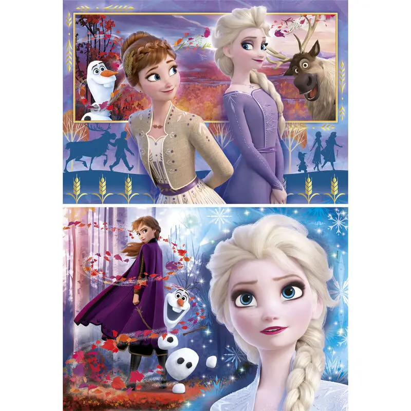 Disney Frozen 2 sestavljanka 2x60 kosov fotografija izdelka