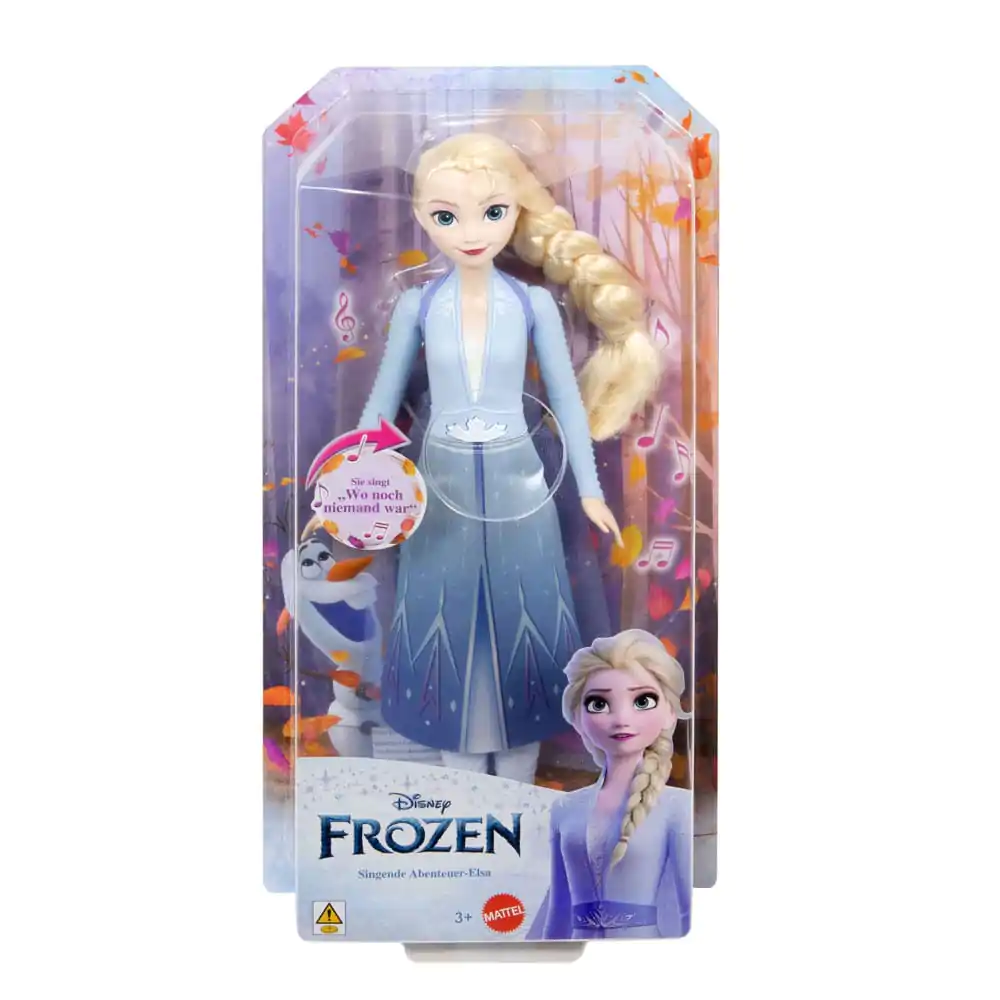 Disney Frozen 2 Lutka z zvokom Pojoča Adventure Elsa *German Version* fotografija izdelka