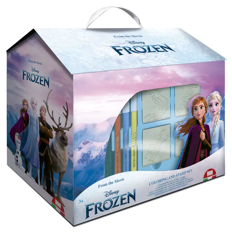 Disney Frozen pisalni set hiša 20 kos fotografija izdelka