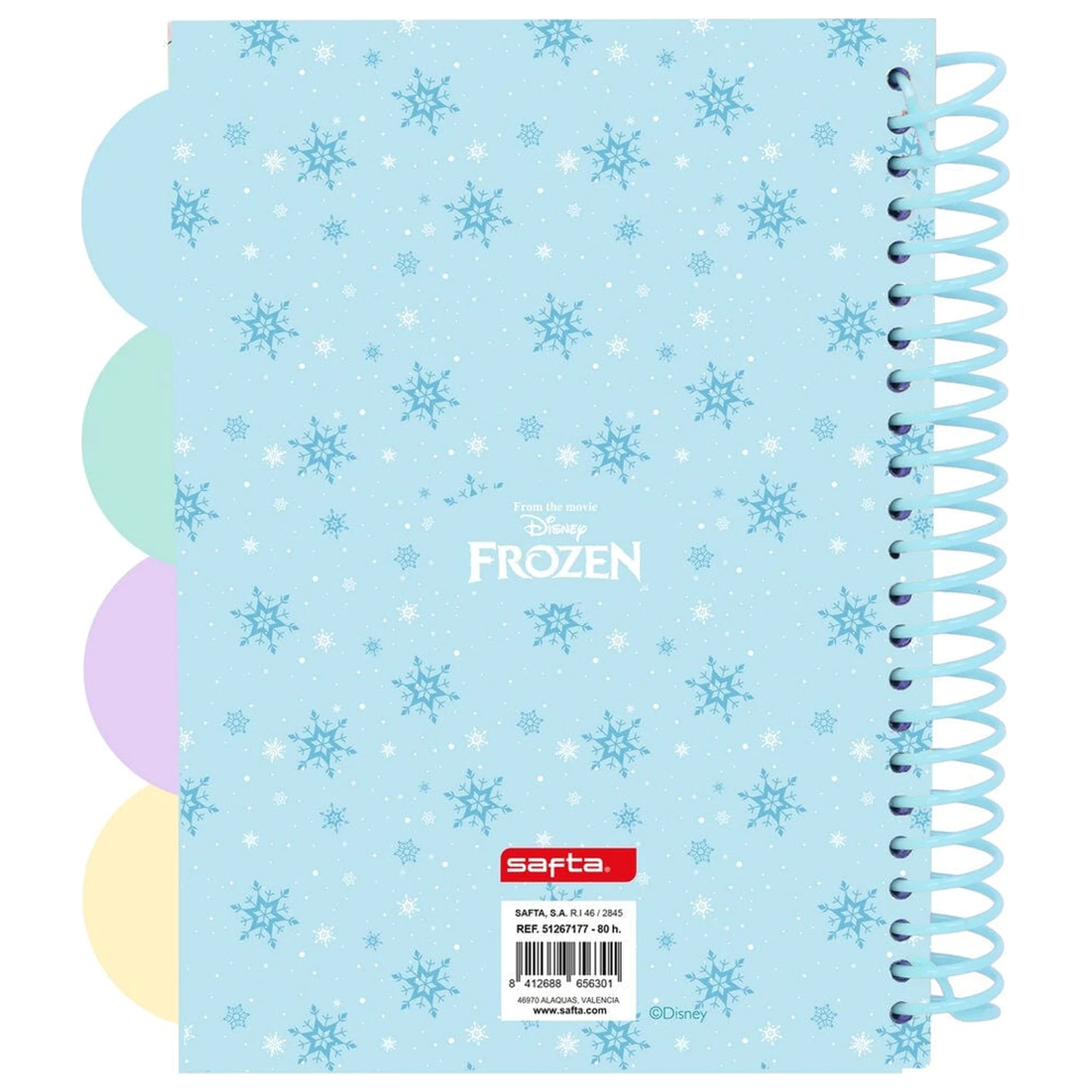 Disney Frozen A5 zvezek fotografija izdelka