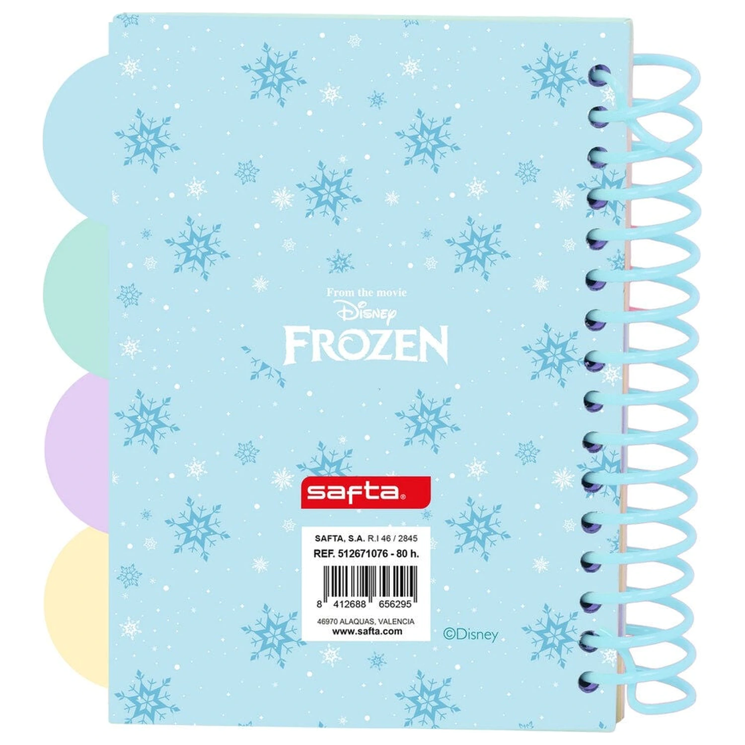 Disney Frozen A6 beležka fotografija izdelka