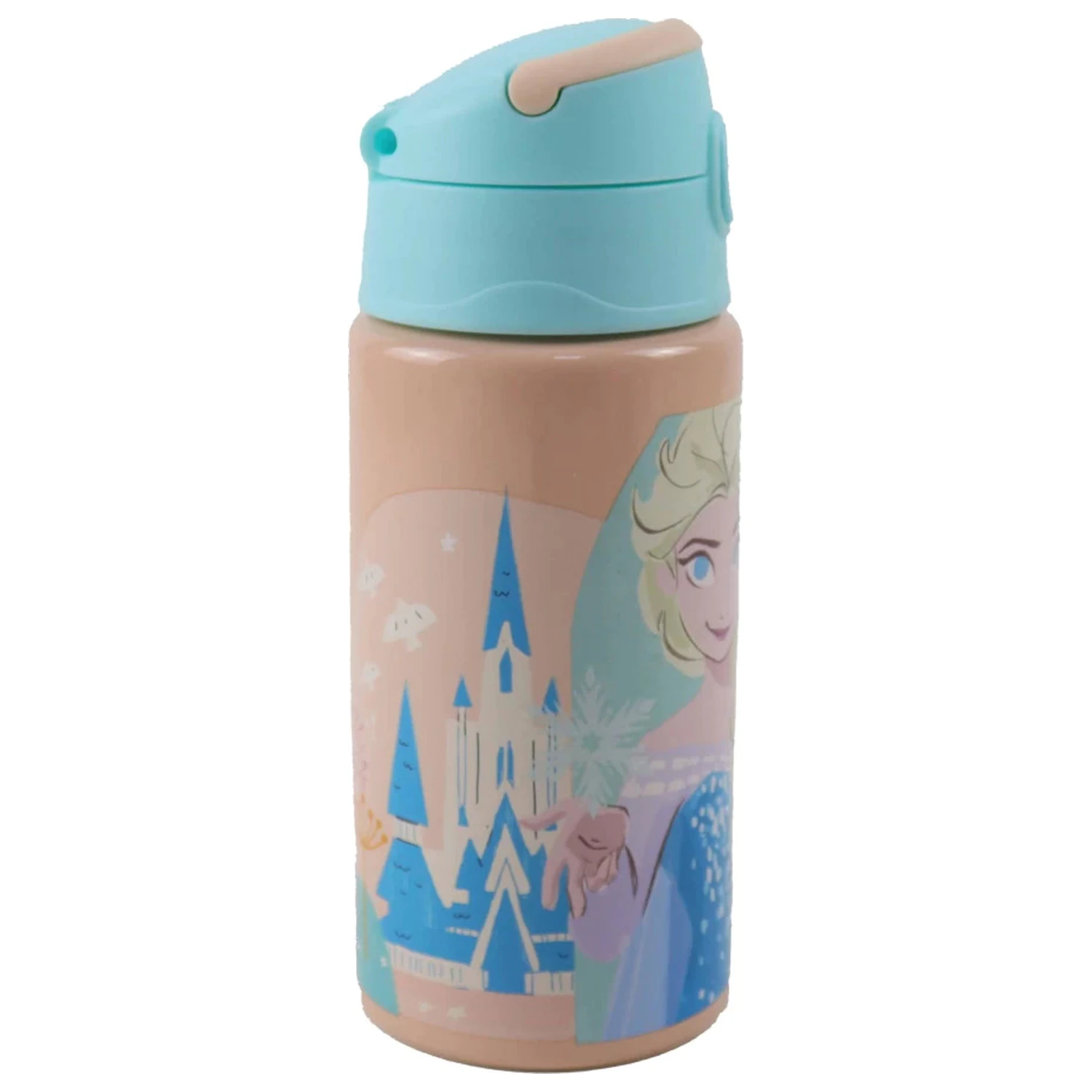 Disney Frozen Adventure aluminijasta slamica steklenička s kavljem 500 ml fotografija izdelka