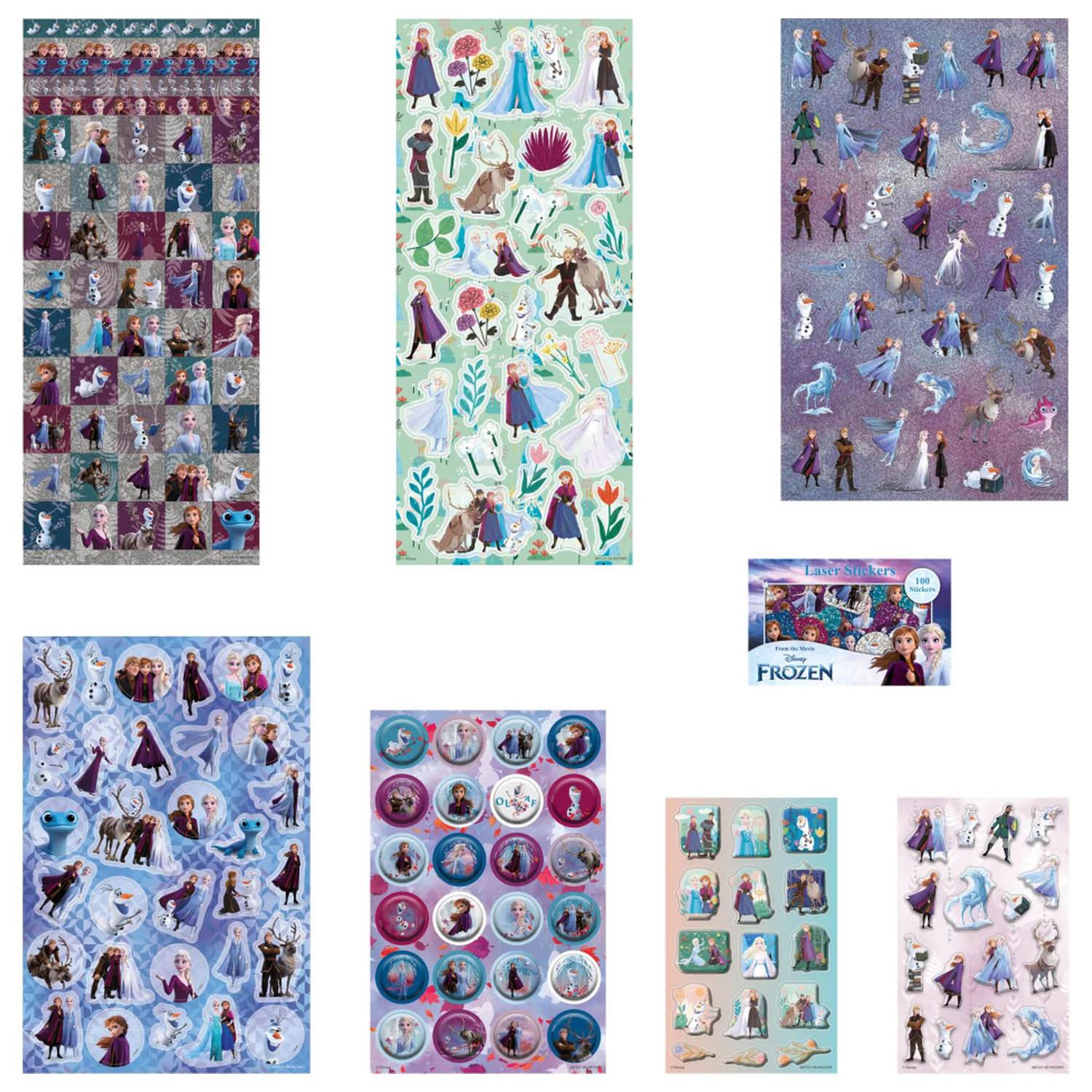 Disney Frozen Adventure Super Set nalepk z igro fotografija izdelka
