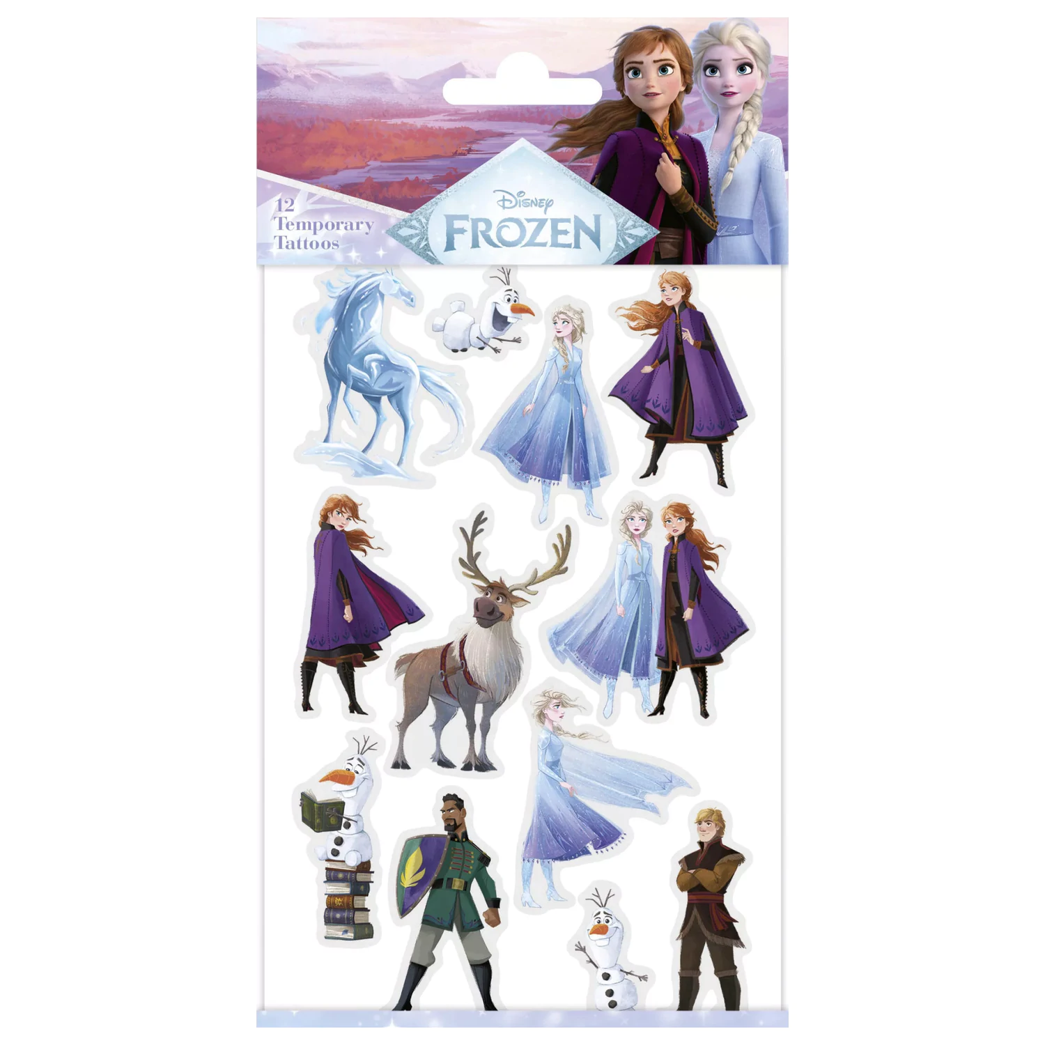 Disney Frozen Adventure Tattoo 12-kos fotografija izdelka