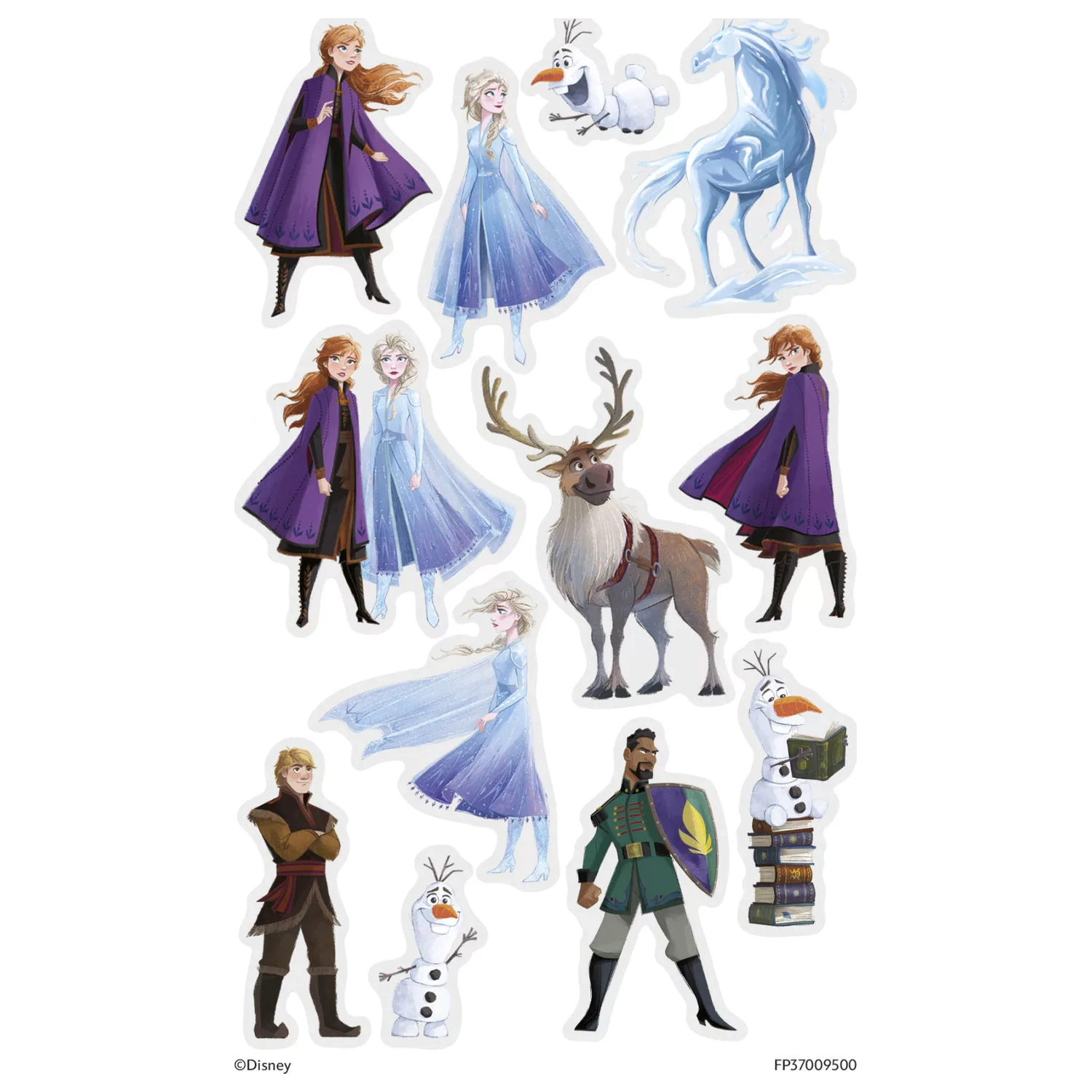 Disney Frozen Adventure Tattoo 12-kos fotografija izdelka
