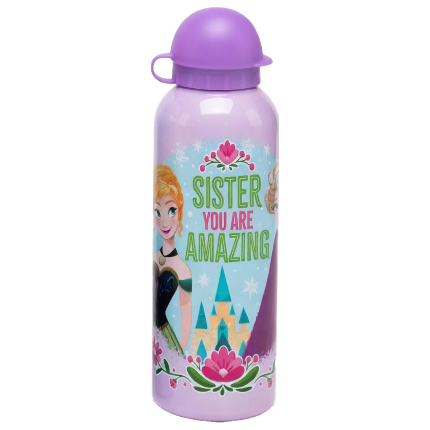 Disney Frozen Amazing Sister aluminijasta plastenka za vodo 500 ml fotografija izdelka
