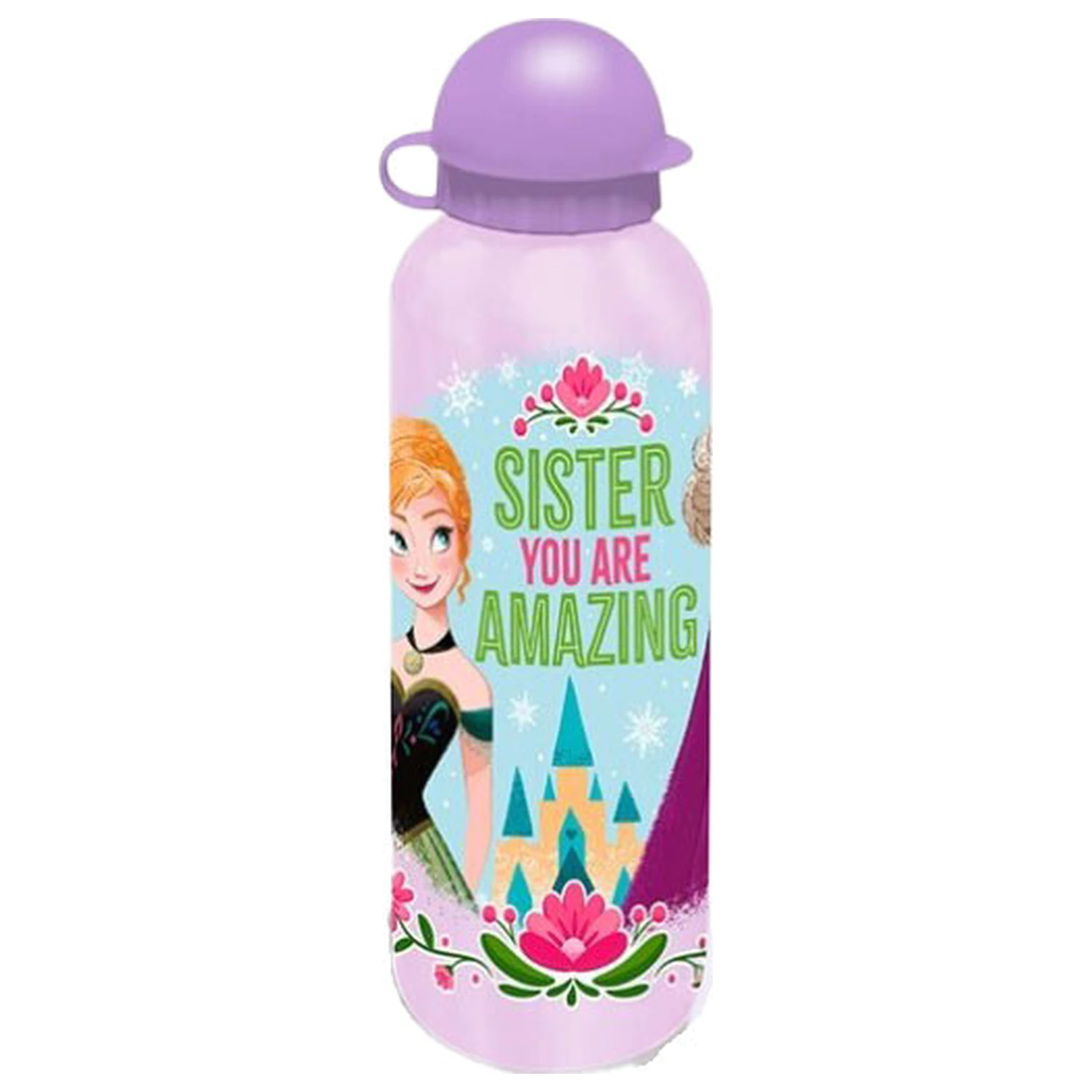 Disney Frozen Amazing Sister aluminijasta plastenka za vodo 500 ml fotografija izdelka
