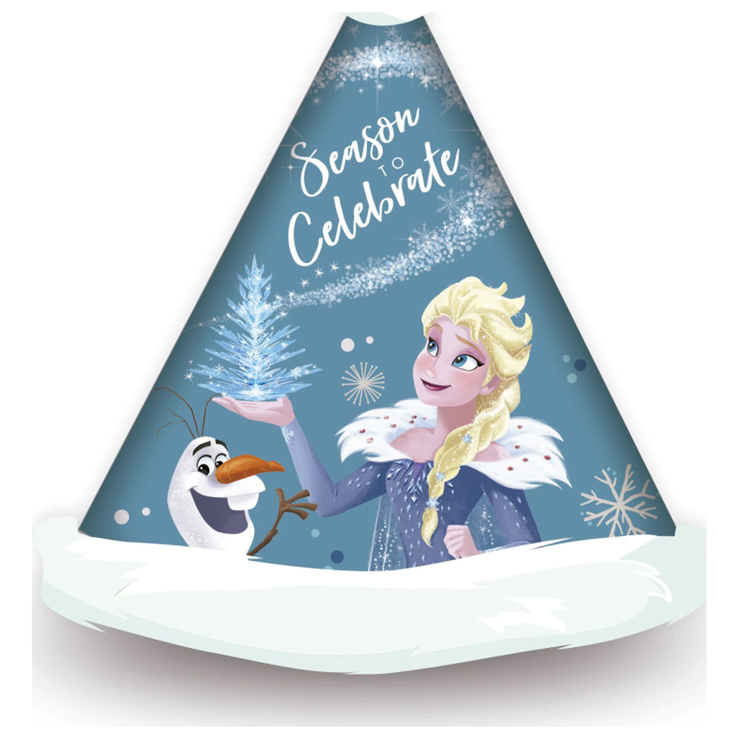 Disney Frozen Celebrate Božičkova kapa 37 cm fotografija izdelka
