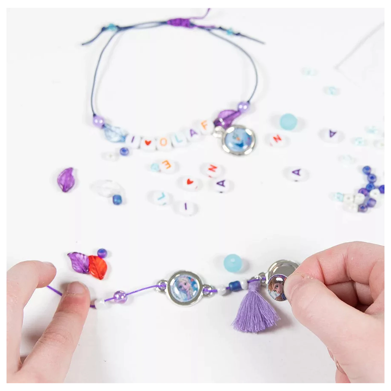 Disney Frozen Destiny Izdelovalec zapestnic s črkami Set fotografija izdelka