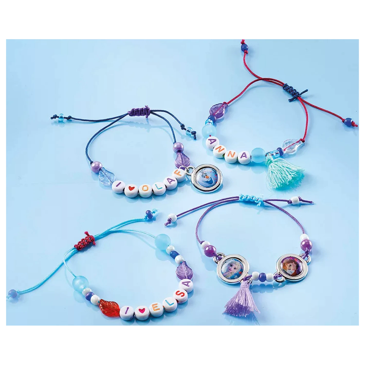 Disney Frozen Destiny Izdelovalec zapestnic s črkami Set fotografija izdelka